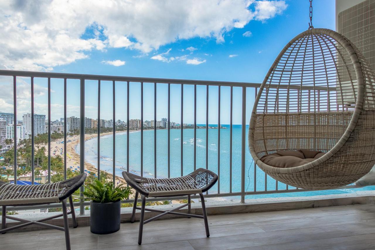 Ocean View Deluxe Suite: Pvt. Beach & Pool Сан-Хуан Экстерьер фото